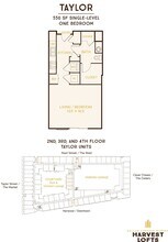 Taylor (Mixed Income Housing) 228 floor plan